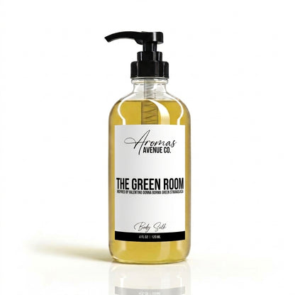 The Green Room Inspired By Valentino Donna Born in Roma Green Stravaganza Luxury Body Silk