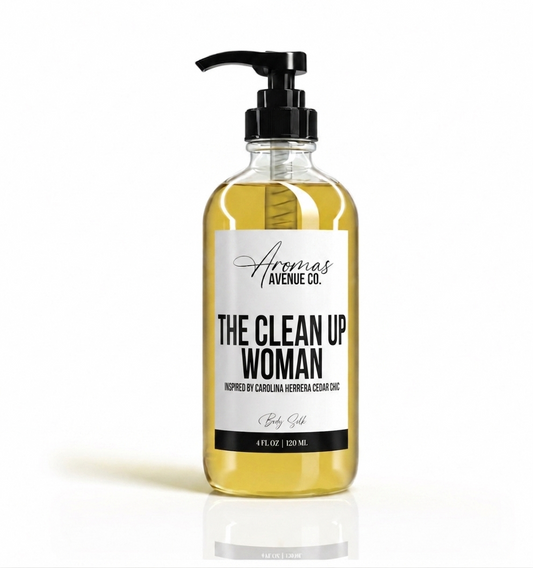 The Clean Up Woman Inspired By Carolina Herrera Cedar Chic Luxury Body Silk
