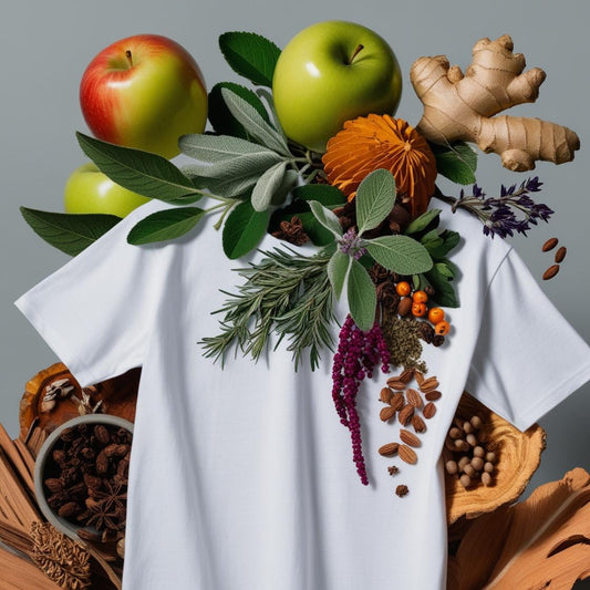 White T-Shirt Inspired By YSL Y Luxury Body Silk