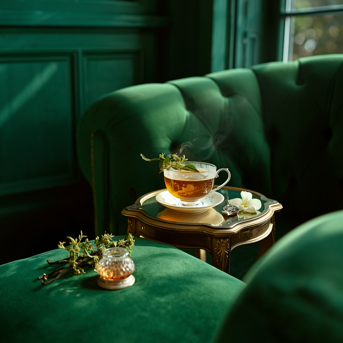 The Green Room Inspired By Valentino Donna Born in Roma Green Stravaganza Luxury Body Silk